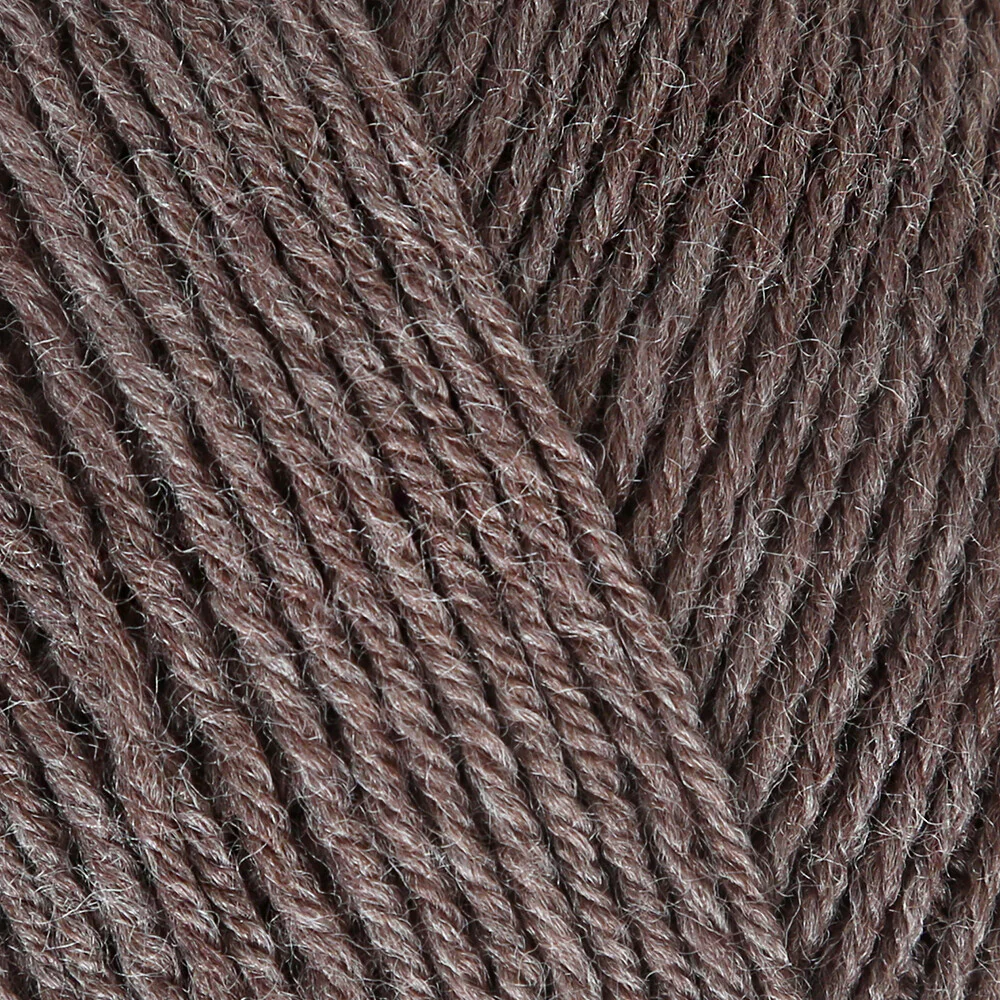 Madame Tricote Paris Merino Gold Knitting Yarn, Brown - 14-1778 - Image 2