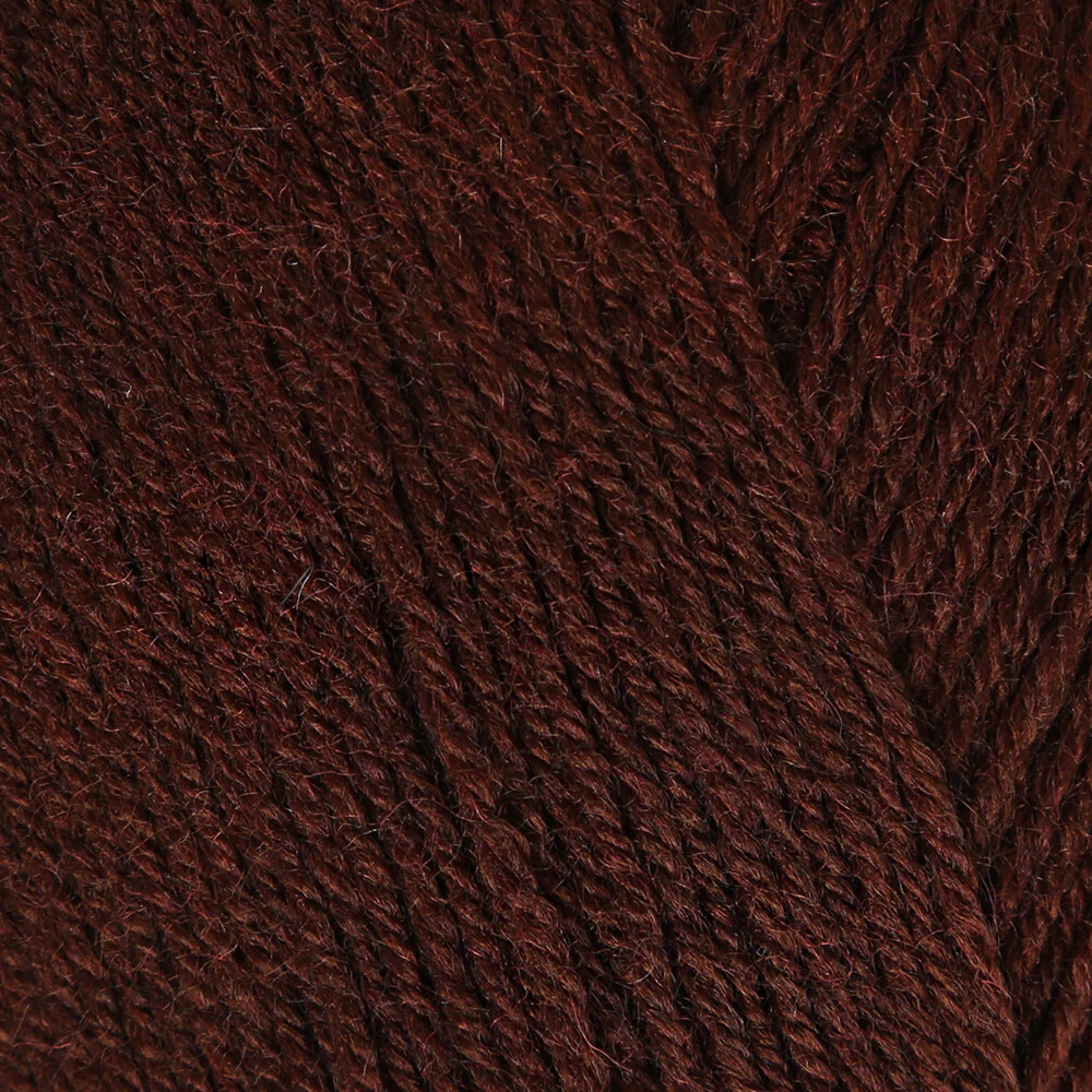 Madame Tricote Paris Merino Gold Knitting Yarn, Dark Brown - 083 - Image 2