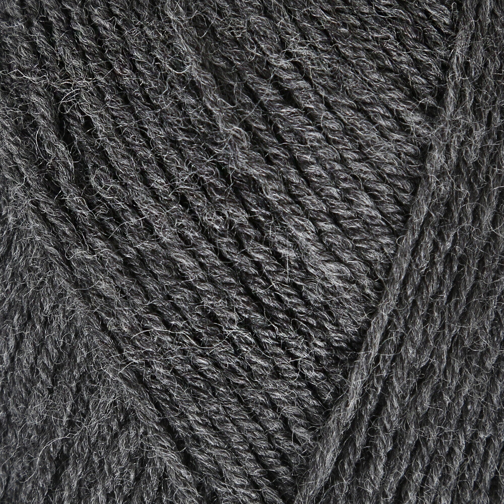 Madame Tricote Paris Merino Gold Knitting Yarn, Dark Grey - 009 - Image 2