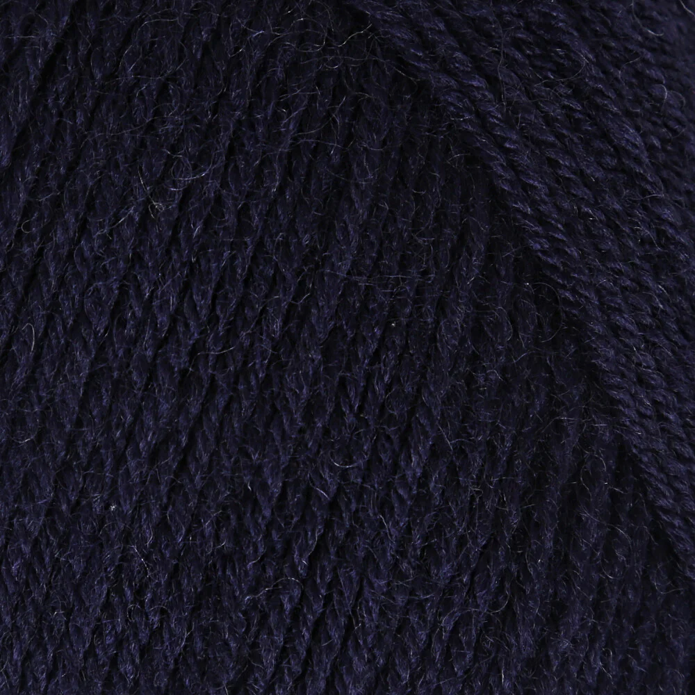 Madame Tricote Paris Merino Gold Knitting Yarn, Navy Blue - 019 - Image 2