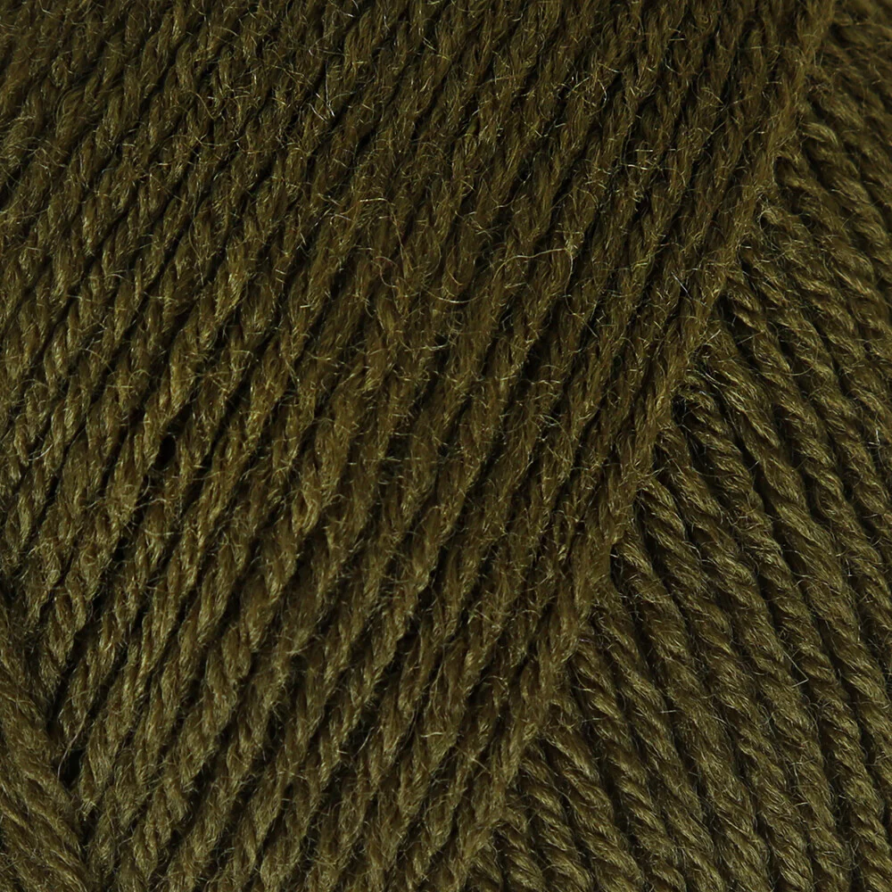 Madame Tricote Paris Merino Gold Knitting Yarn, Navy Green - 077 - Image 2