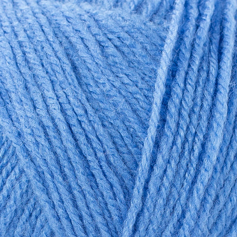 Madame Tricote Paris Super Baby Knitting Yarn, Blue - 15-1758 - Image 2