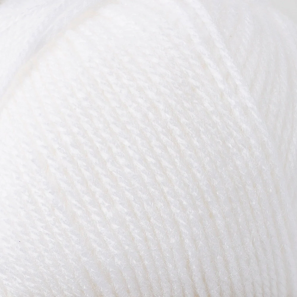 Madame Tricote Paris Super Baby Knitting Yarn, Cream - 111 - Image 2