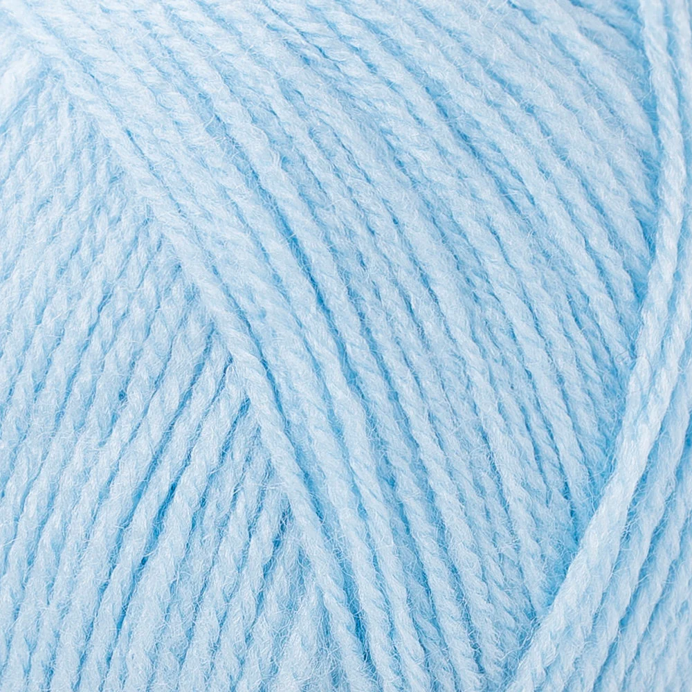 Madame Tricote Paris Super Baby Knitting Yarn, Light Blue - 11-1758 - Image 2