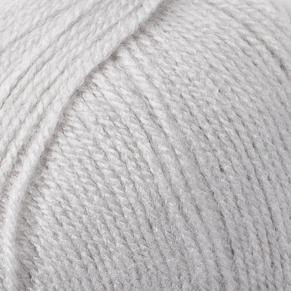 Madame Tricote Paris Super Baby Knitting Yarn, Light Grey - 116 - Image 2