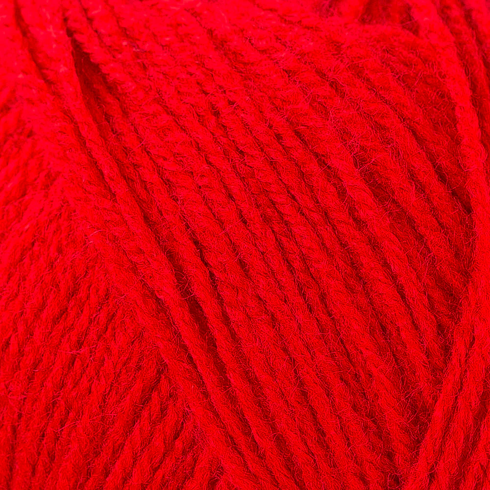 Madame Tricote Paris Super Baby Knitting Yarn, Red - 33-1758 - Image 2