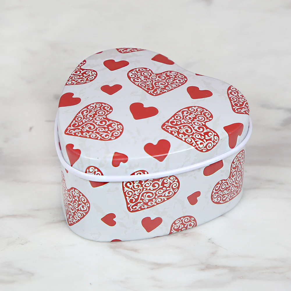 Nas Metal Storage Box - Heart