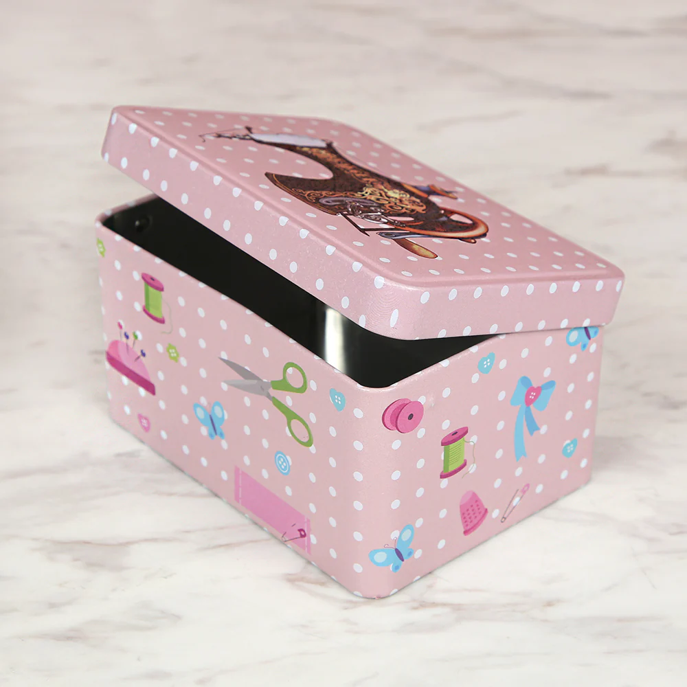 Nas Metal Storage Box - Salmon