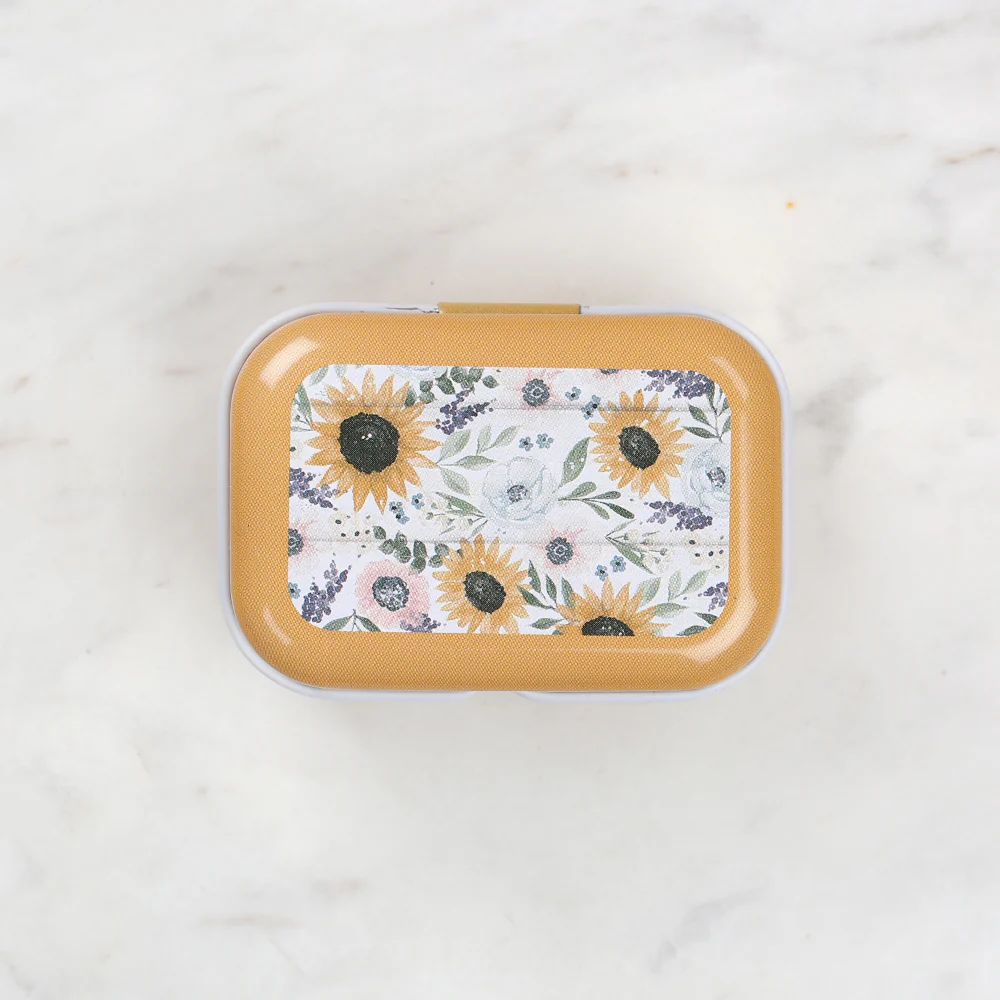 Nas Metal Storage Box - Yellow - Image 2