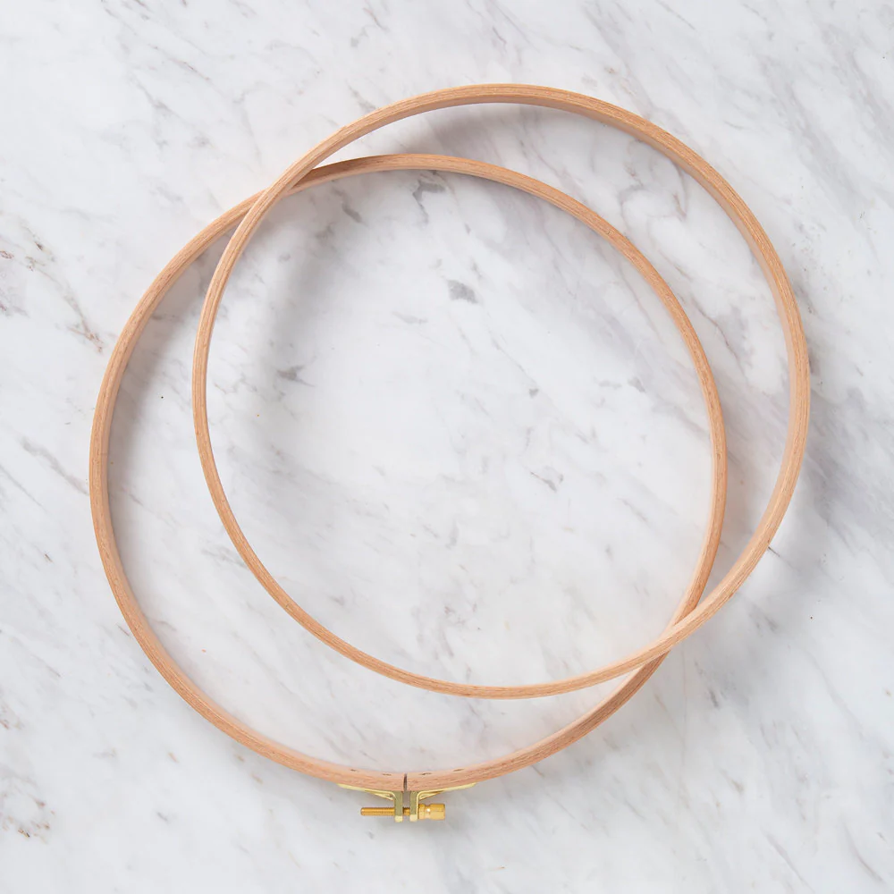 Nurge 16 mm Beech Wood Adjustable Embroidery Hoop - No.6 - Image 2