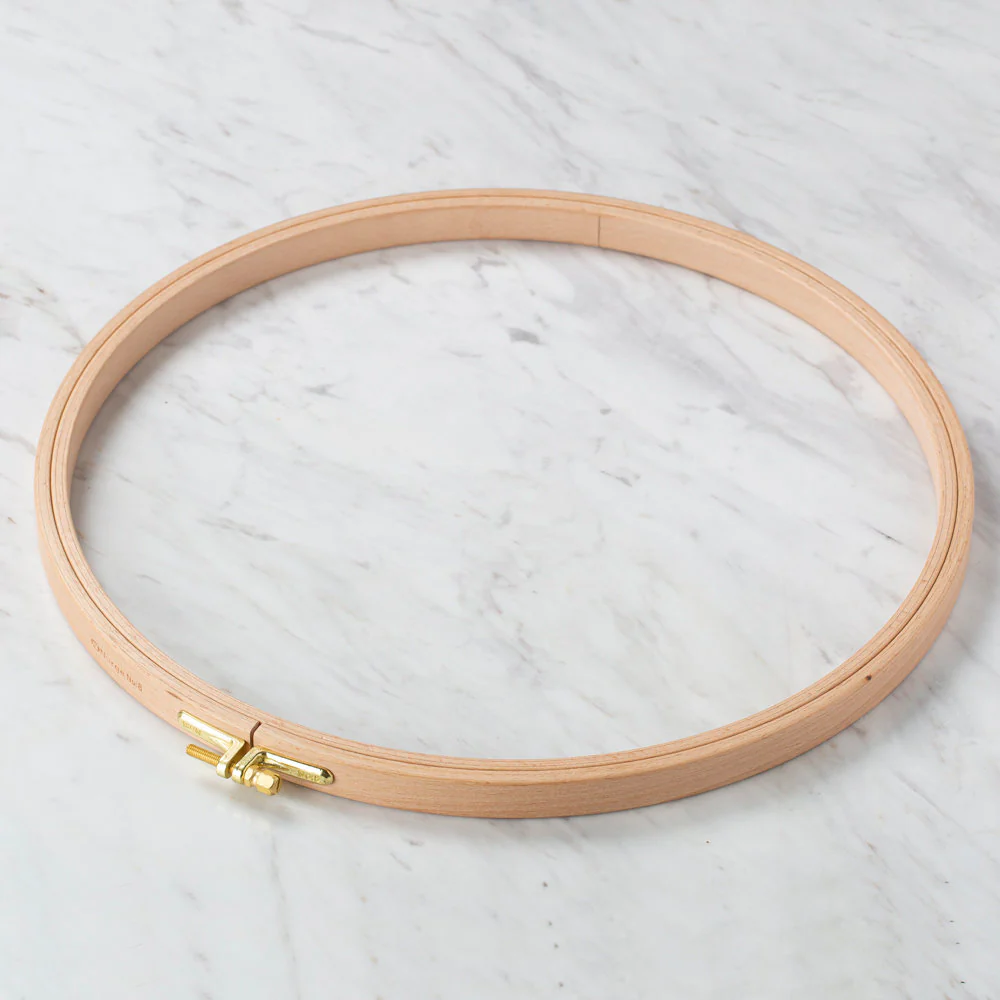 Nurge 16 mm Beech Wood Adjustable Embroidery Hoop - No.8 - Image 3
