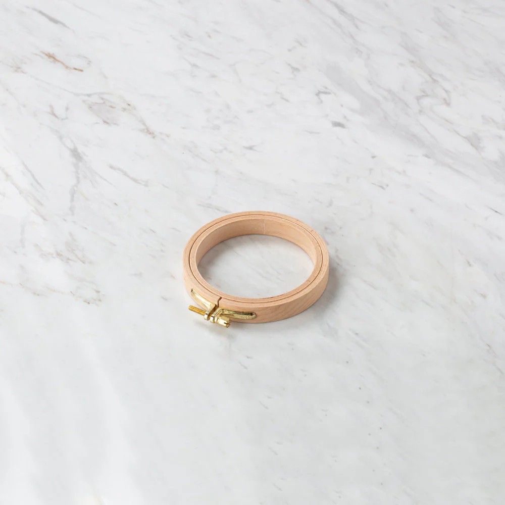 Nurge 16 mm Beech Wood Adjustable Embroidery Hoop - No.1 - Image 3