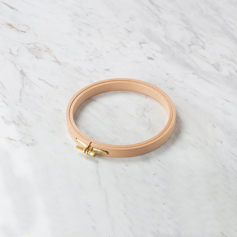 Nurge 16 mm Beech Wood Adjustable Embroidery Hoop - No.3 - Image 3