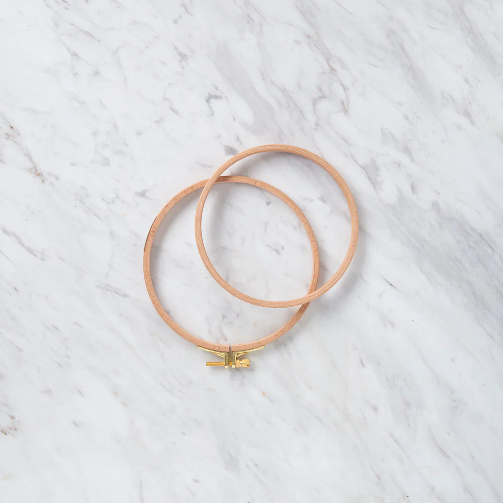 Nurge 8 mm Beech Wood Adjustable Embroidery Hoop - No.2 - Image 2