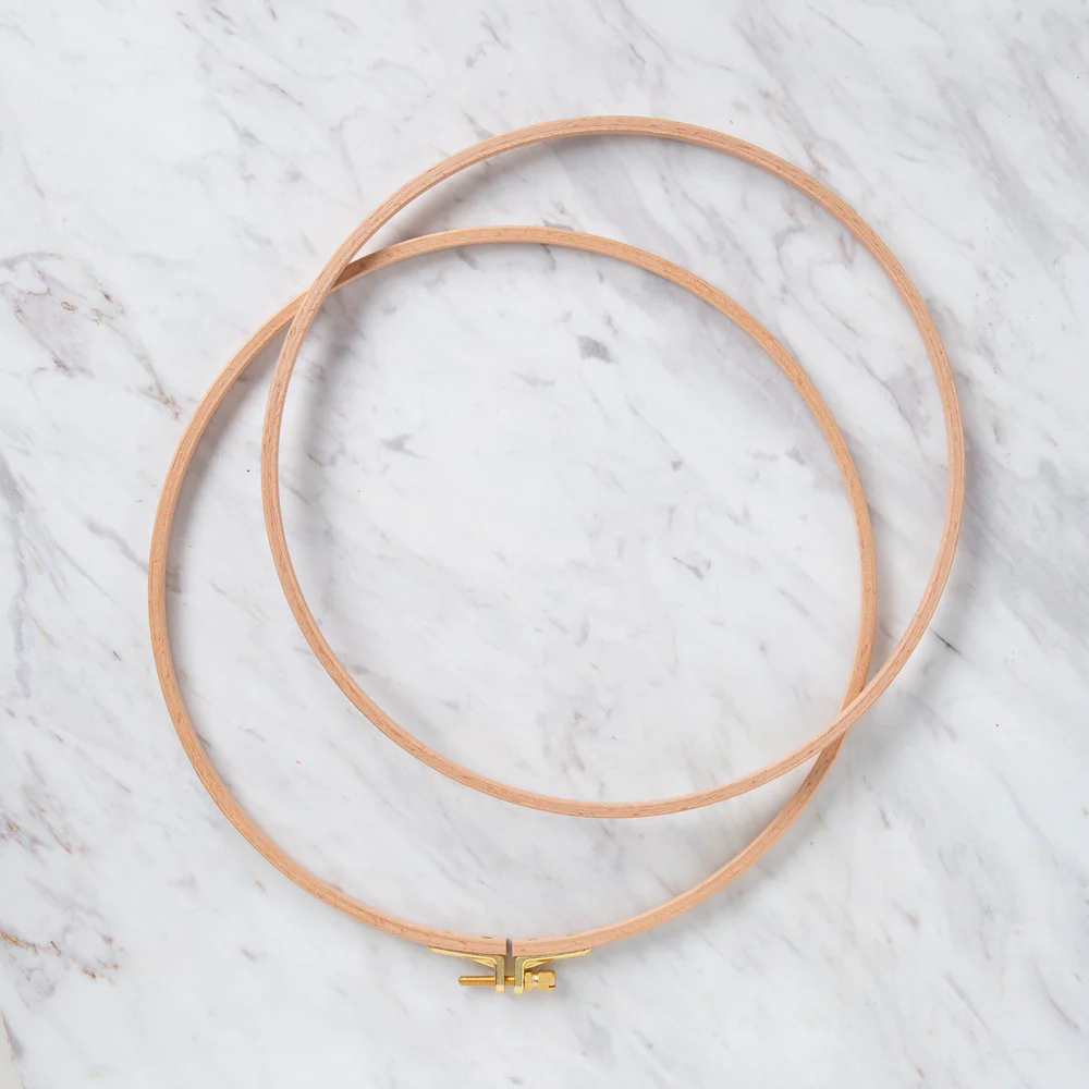 Nurge 8 mm Beech Wood Adjustable Embroidery Hoop - No.6 - Image 2