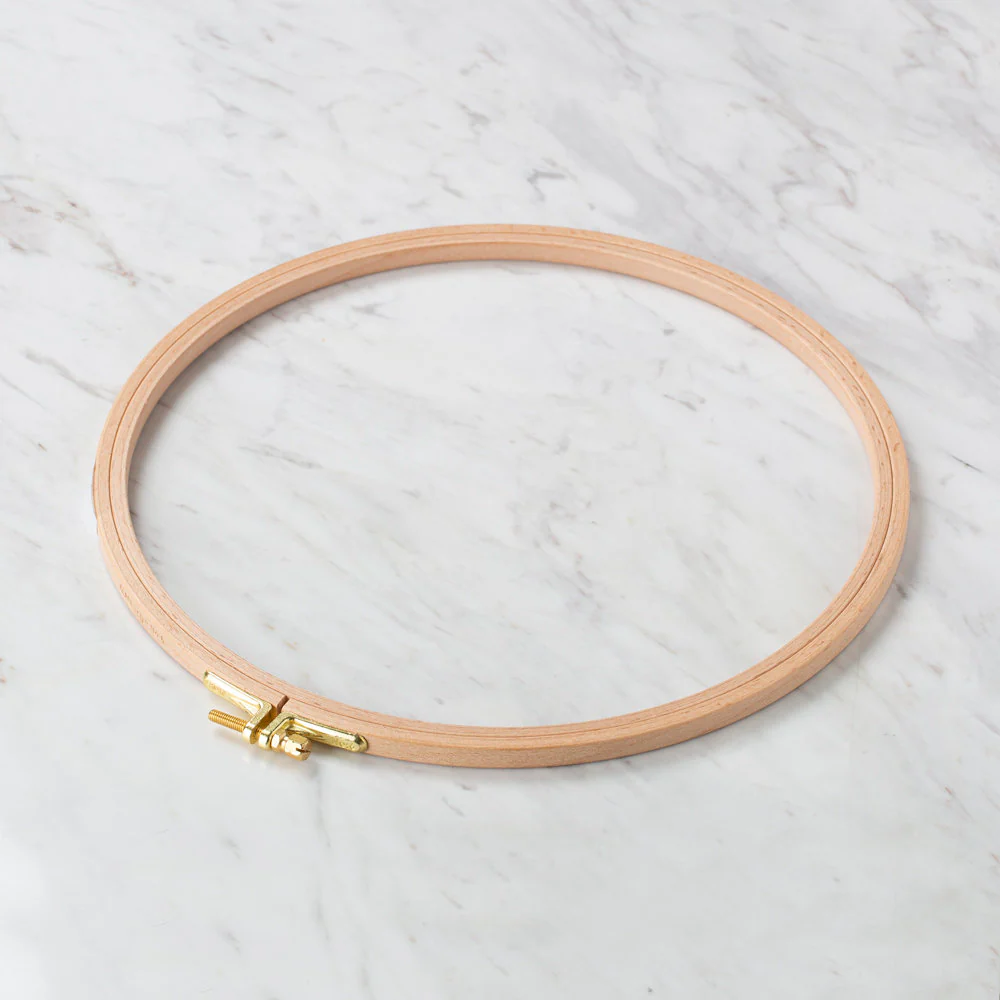 Nurge 8 mm Beech Wood Adjustable Embroidery Hoop - No.6 - Image 3