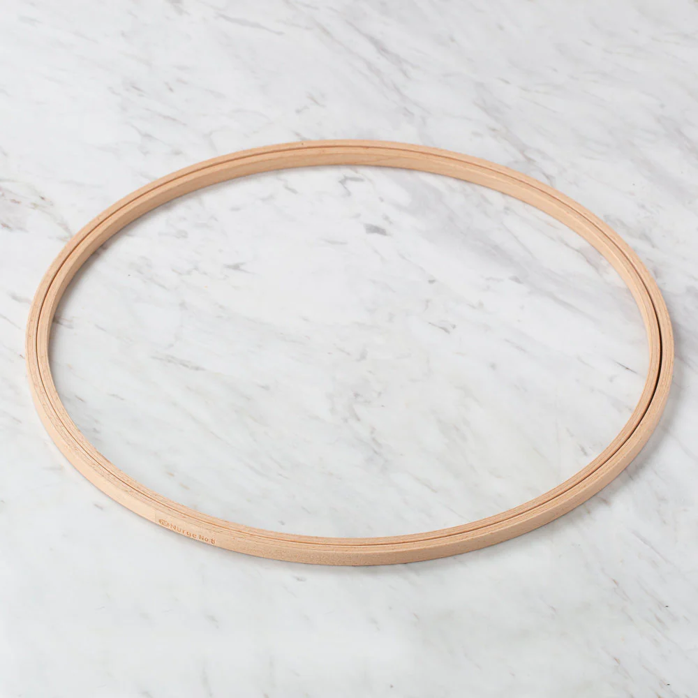 Nurge 8 mm Beech Wood Embroidery Hoop - No.8 - Image 3