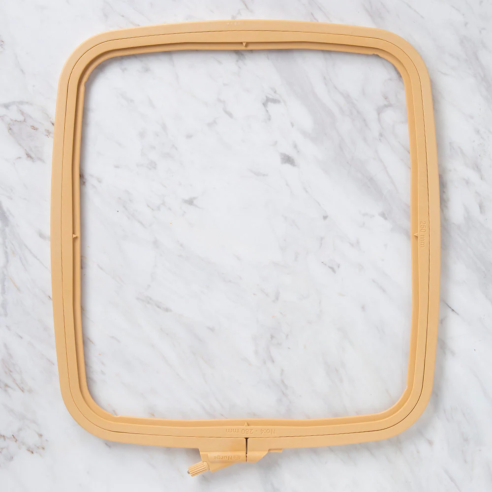 Nurge Adjustable Plastic Square Embroidery Hoop No.4