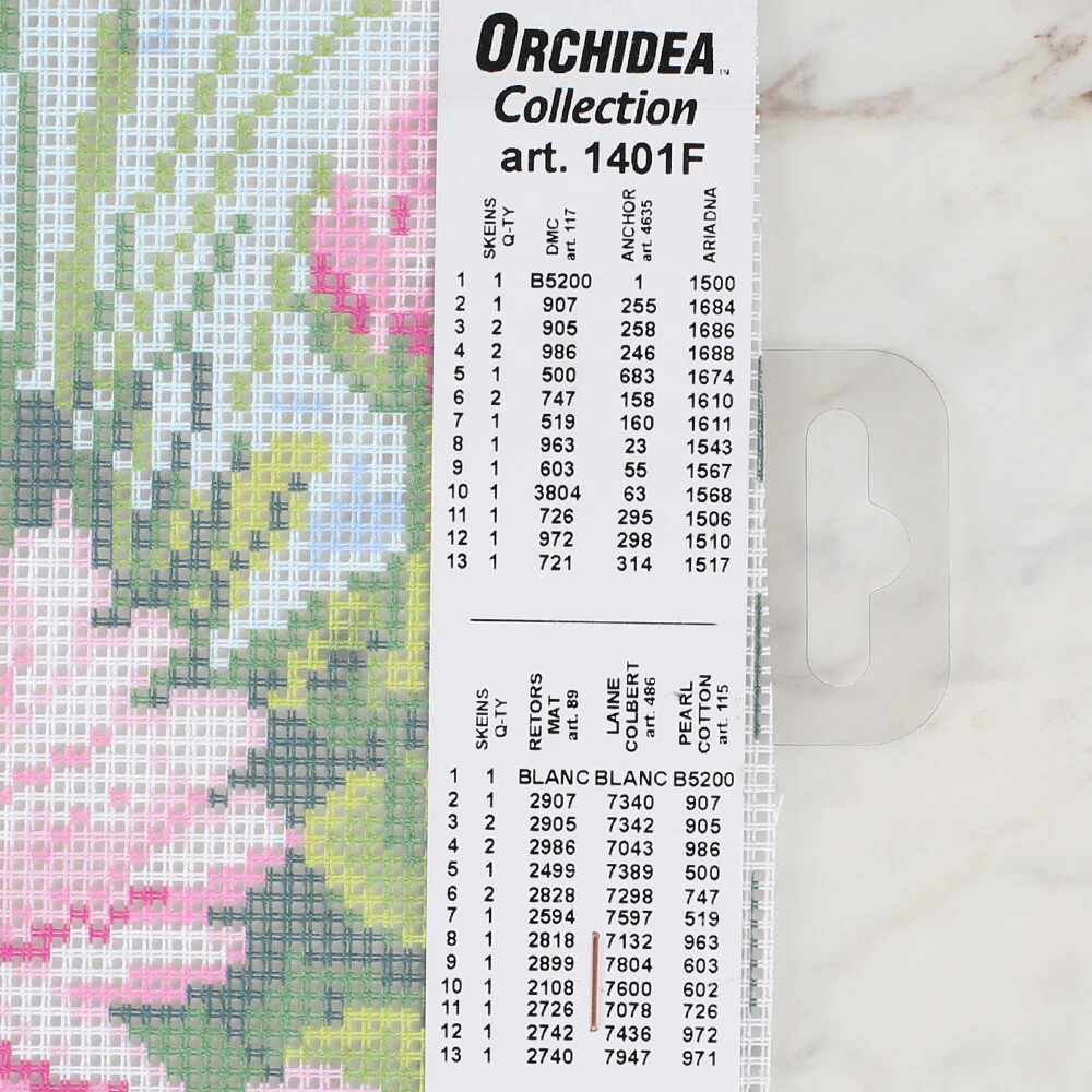 Orchidea 18x24 cm Printed Gobelin 1401F - Image 2