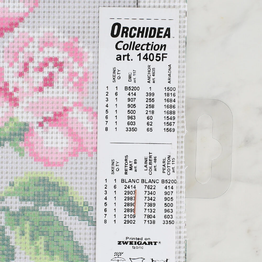 Orchidea 18x24 cm Printed Gobelin 1405F - Image 2