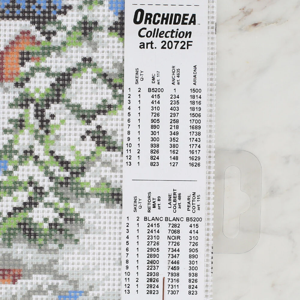 Orchidea 18x24 cm Printed Gobelin 2072F - Image 2