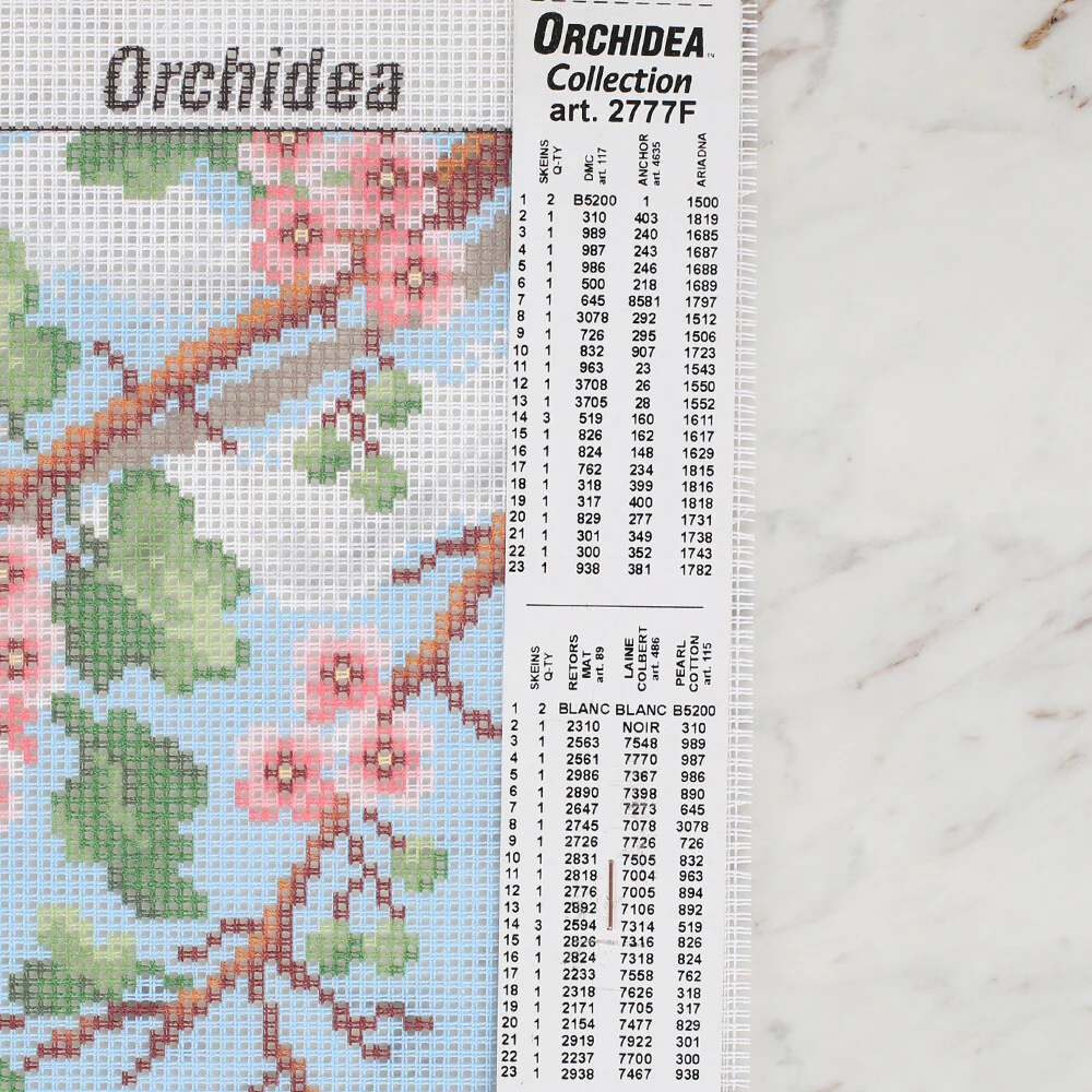 Orchidea 18x24 cm Printed Gobelin 2777F - Image 2