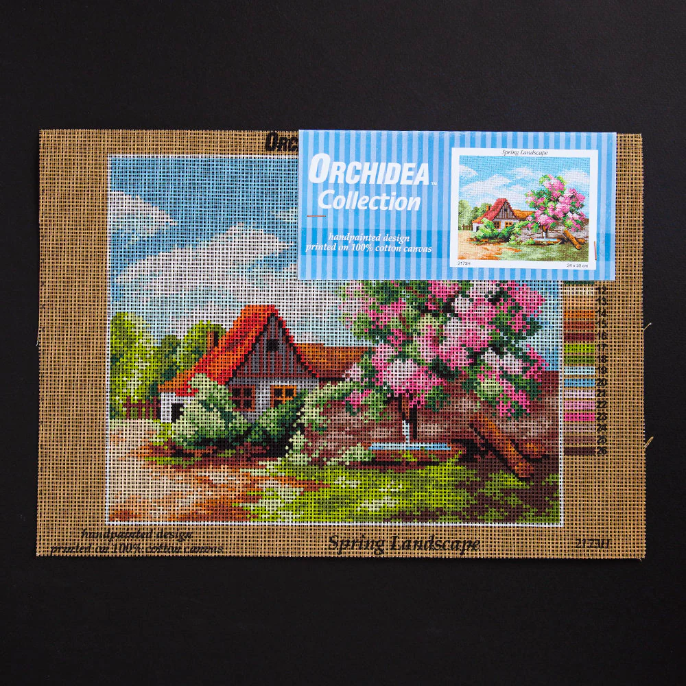 Orchidea 24x30cm Printed Gobelin, Spring Landscape - 2173H