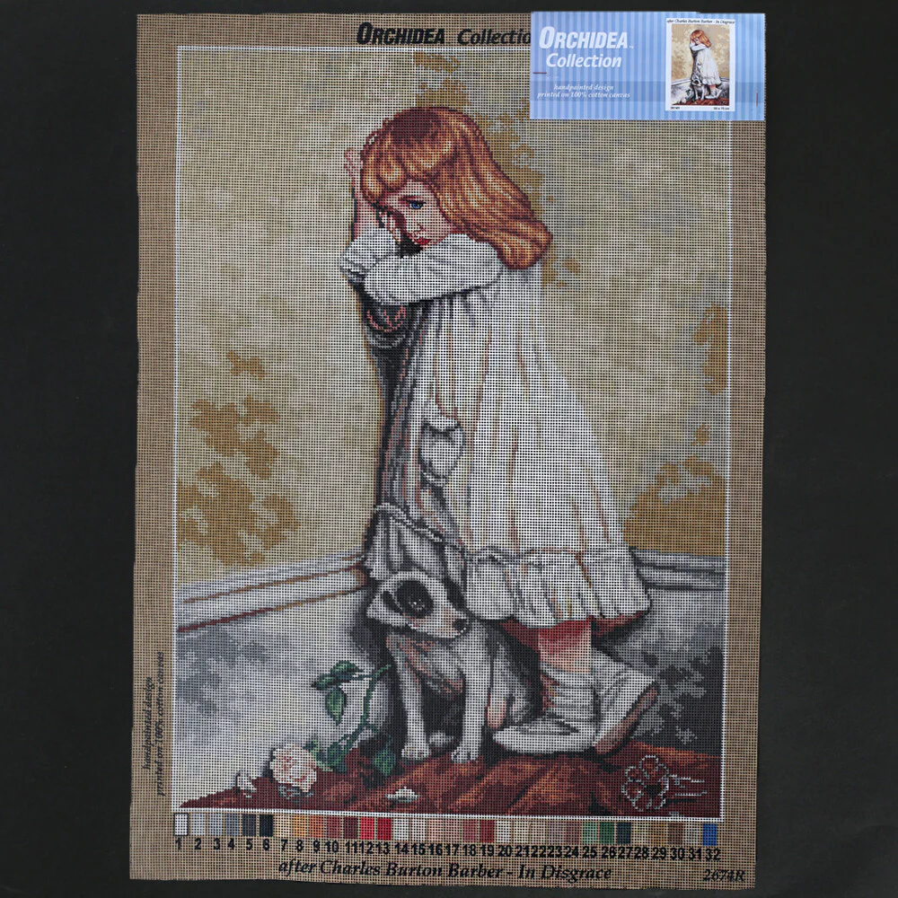 Orchidea 50x70 cm Charles Burton Barber - In Disgrace Printed Gobelin 2674R