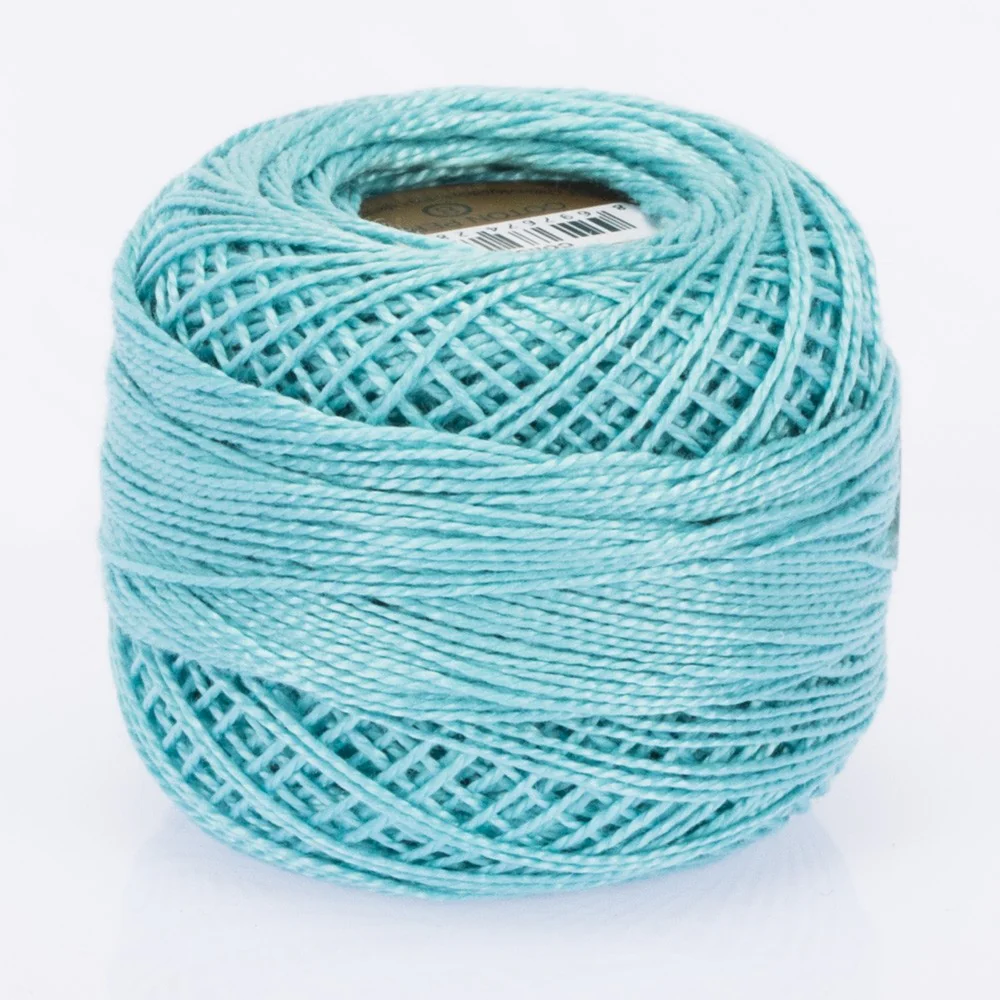 Madame Tricote Paris Koton Perle No:8 Embroidery Thread, Light Turquoise - 620
