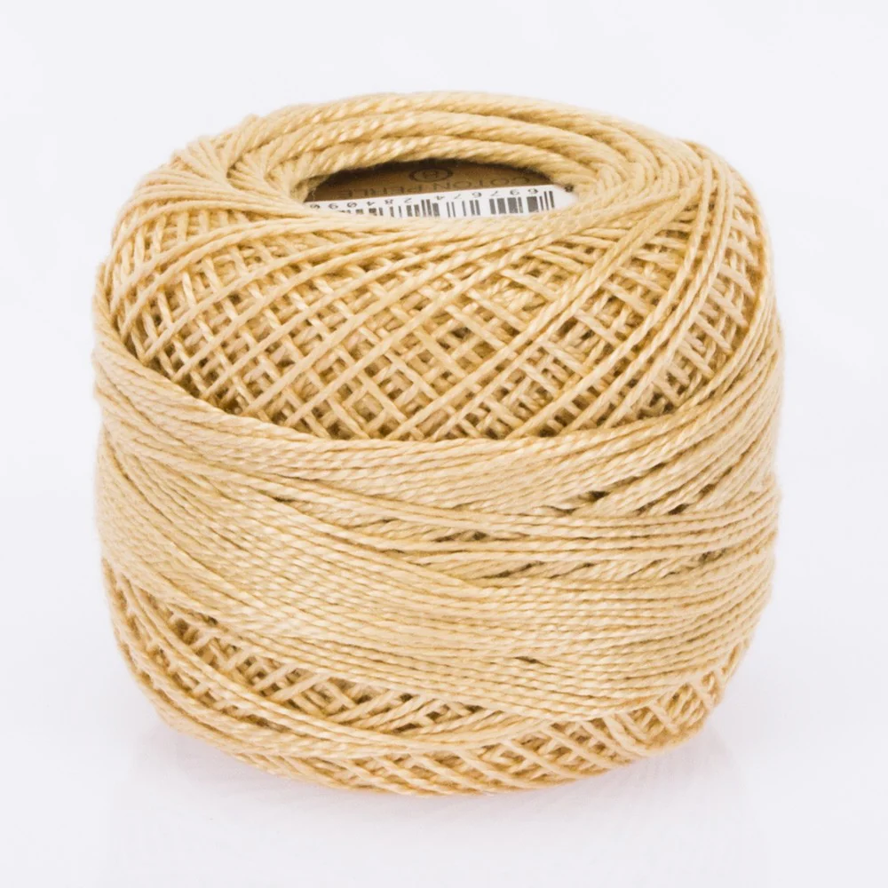 Madame Tricote Paris Koton Perle No:8 Embroidery Thread, Whole Wheat - 4049