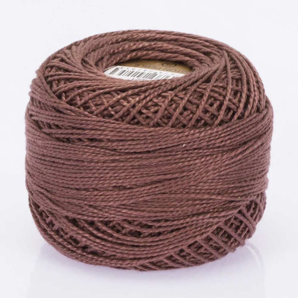 Madame Tricote Paris Koton Perle No:8 Embroidery Thread, Brown - 4021