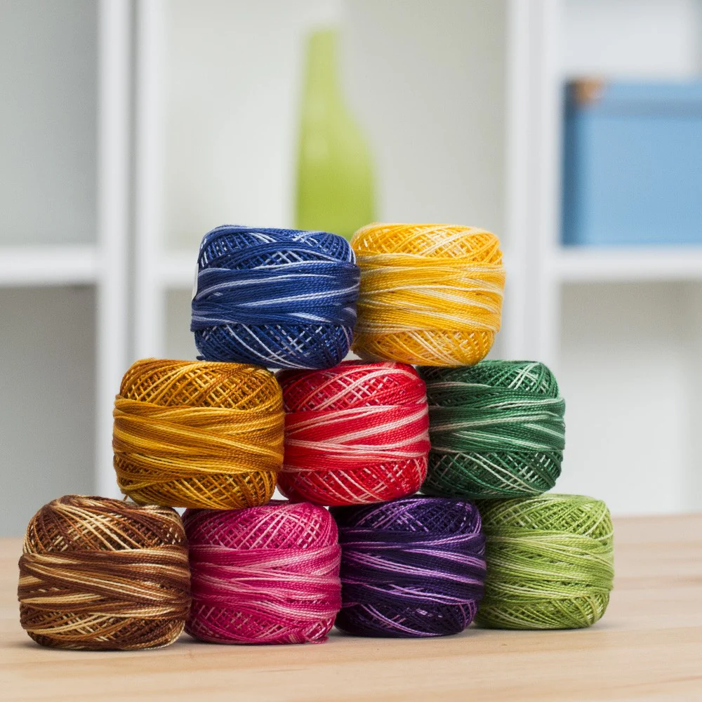 Madame Tricote Paris Koton Perle No:8 Embroidery Thread, Dull Red - 678 - Image 3