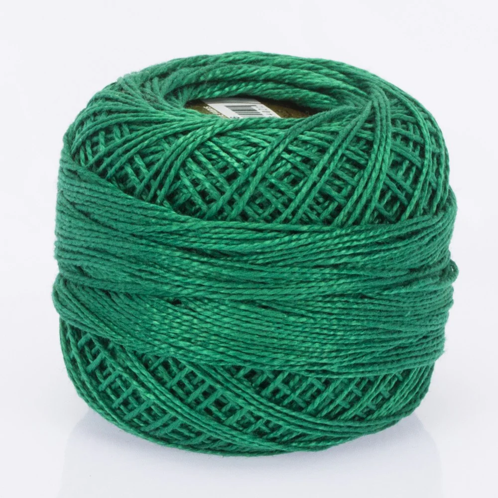 Madame Tricote Paris Koton Perle No:8 Embroidery Thread, Dull Green - 986