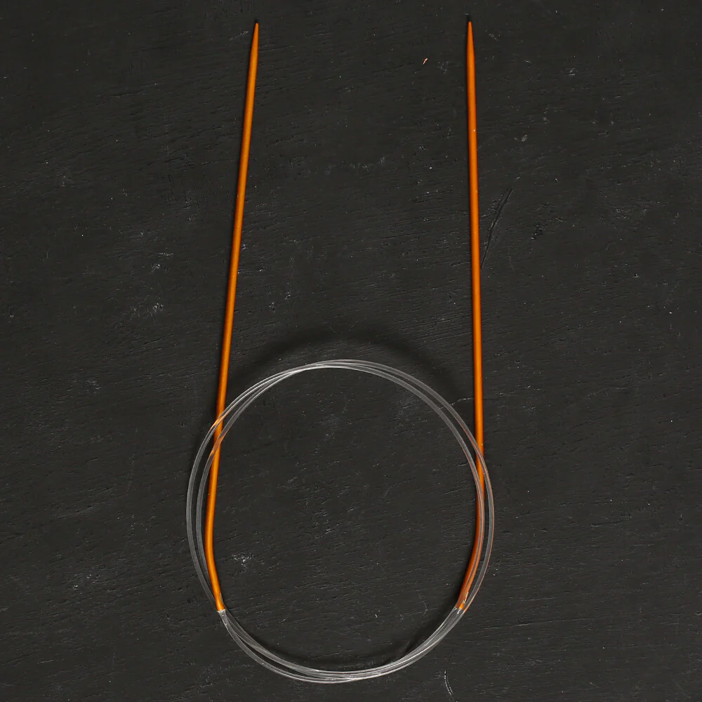 PONY 2 MM 80 CM CIRCULAR NEEDLE, YELLOW - 50801 - Image 2