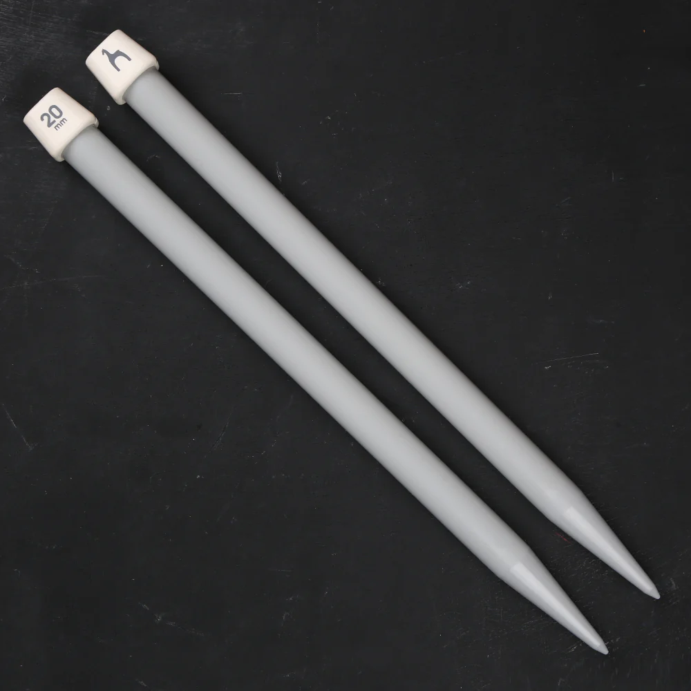 Pony 20 mm 35 cm Aluminum Knitting Needle - 33672 - Image 2