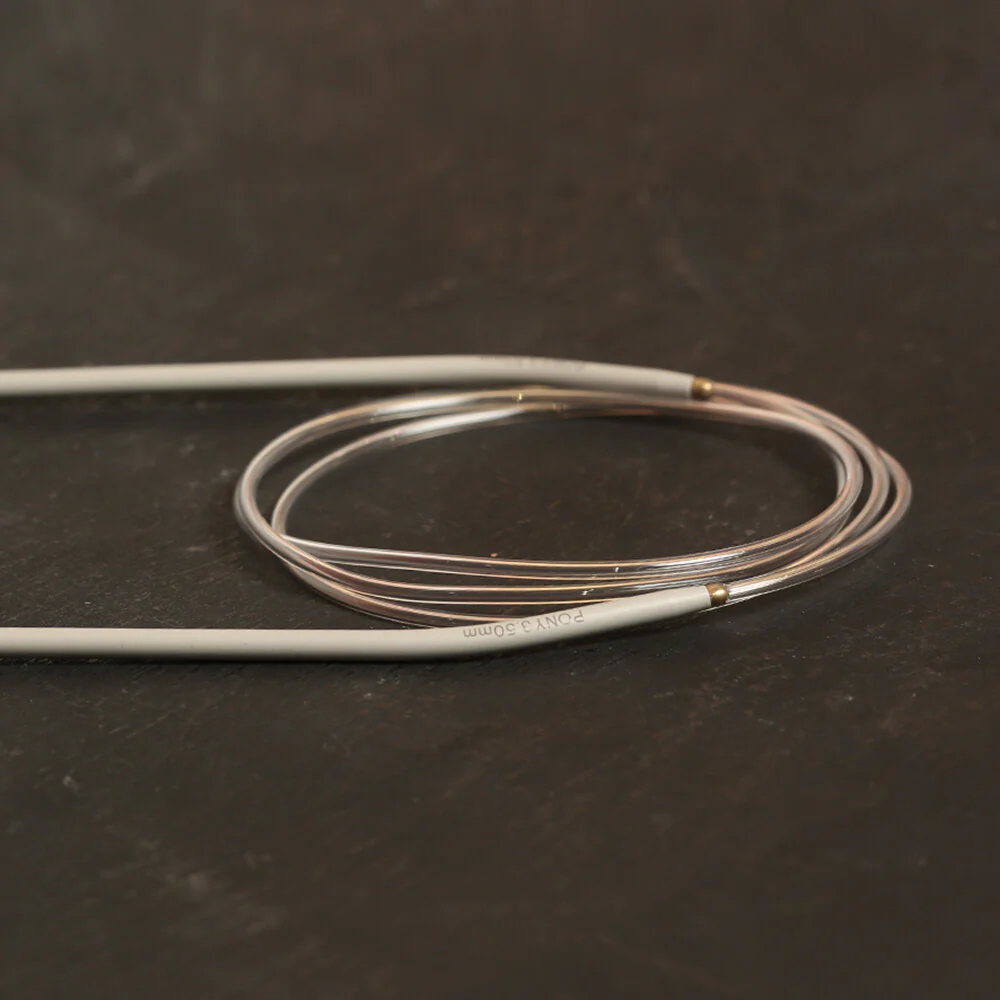 Pony 3.5 mm 100 cm Glydon Joint Aluminium Circular Needle - 52607 - Image 3