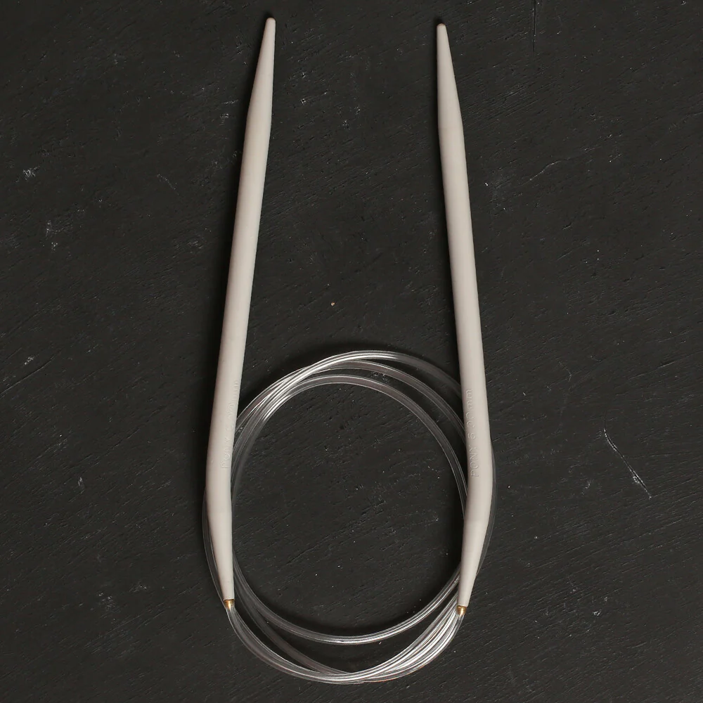 Pony 6 mm 100 cm Glydon Joint Aluminium Circular Needle - 52613 - Image 2