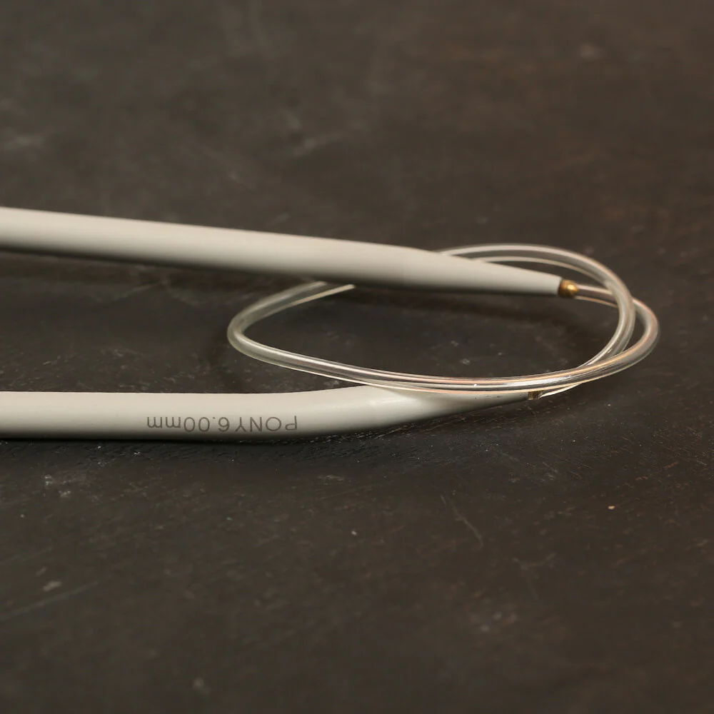 Pony 6 mm 40 cm Glydon Joint Alumunium Circular Needle - 47613 - Image 3
