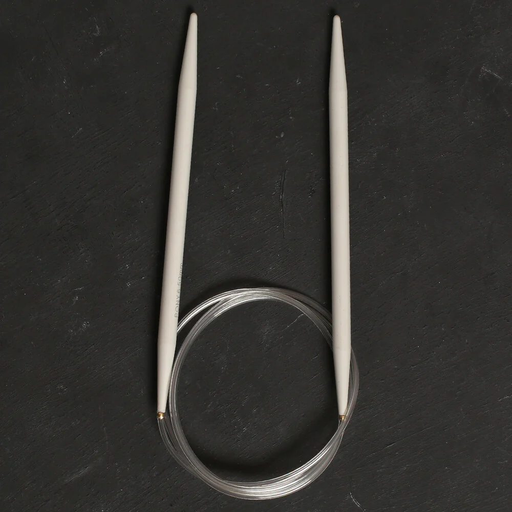 Pony 6.5 mm 100 cm Glydon Joint Aluminium Circular Needle - 52614 - Image 2