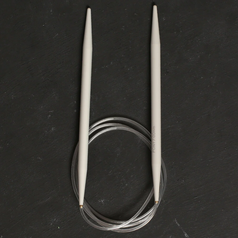 Pony 7 mm 100 cm Glydon Joint Aluminium Circular Needle - 52615 - Image 2