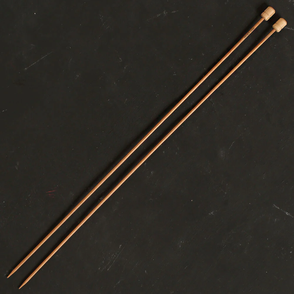 Pony Bamboo 2.5 mm 33 cm Bamboo Knitting Needles - 66803 - Image 2