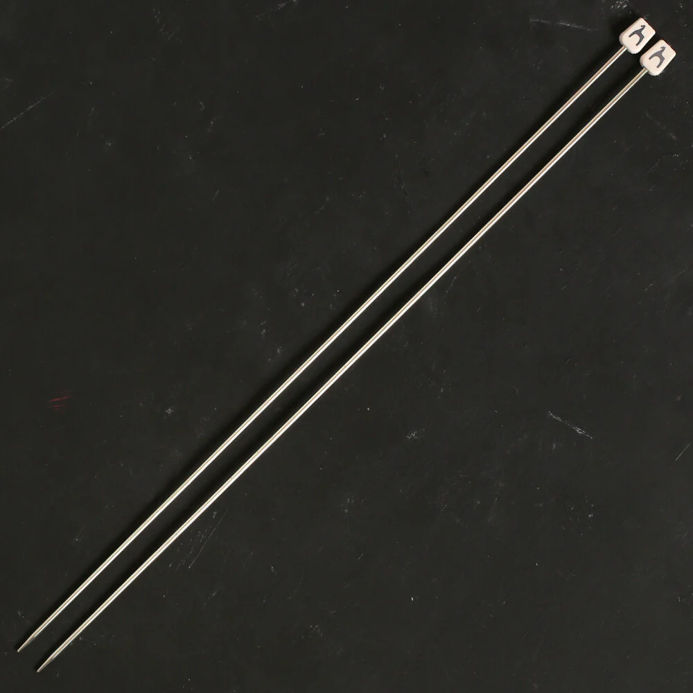Pony Colour 2.5 mm 35 cm 35 cm Aluminum Knitting Needle, Green - 33703 - Image 2