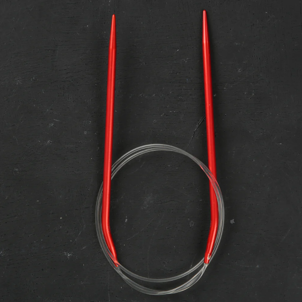 PONY COLOUR 4.5 MM 80 CM CIRCULAR NEEDLE, RED - 50810 - Image 2