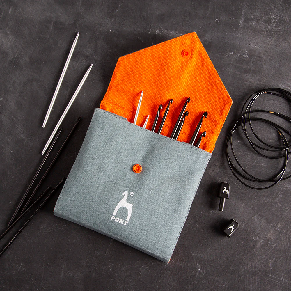 Pony Complete Knitting and Crochet Set, Grey - 62444/00213 - Image 3