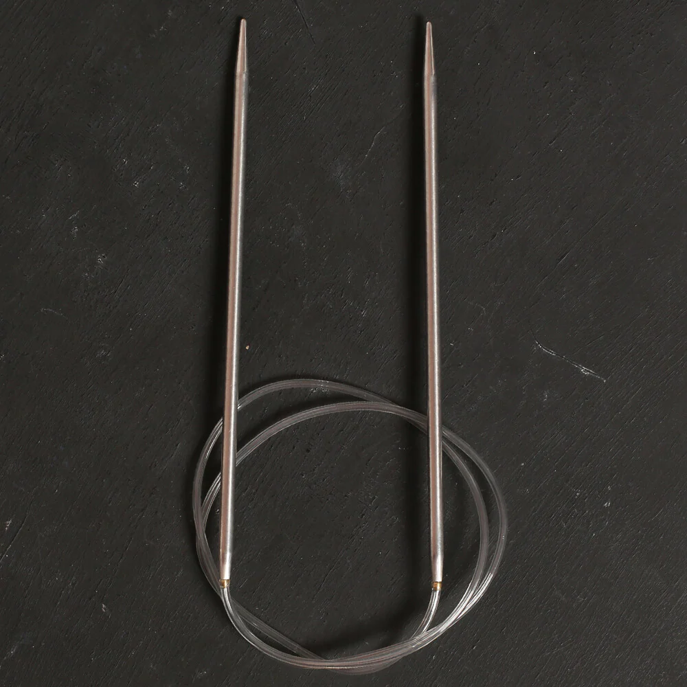 Pony Elan 3.75 mm 80 cm Stainless Steel Circular Needle - 48003 - Image 2