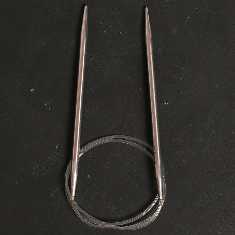 Pony Elan 5.50 mm 80 cm Stainless Steel Circular Knitting Needles - 48007 - Image 2