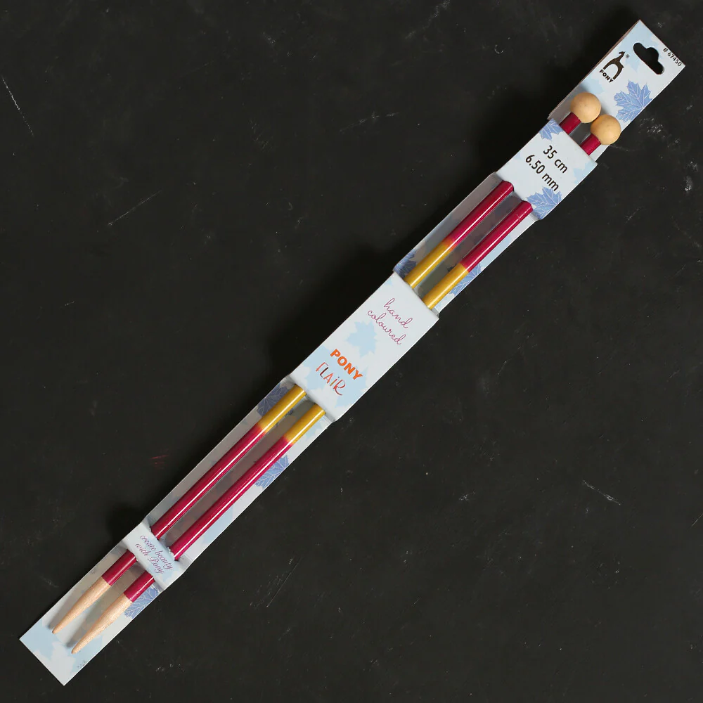 Pony Flair 35 cm Maple Knitting Needle - 67450