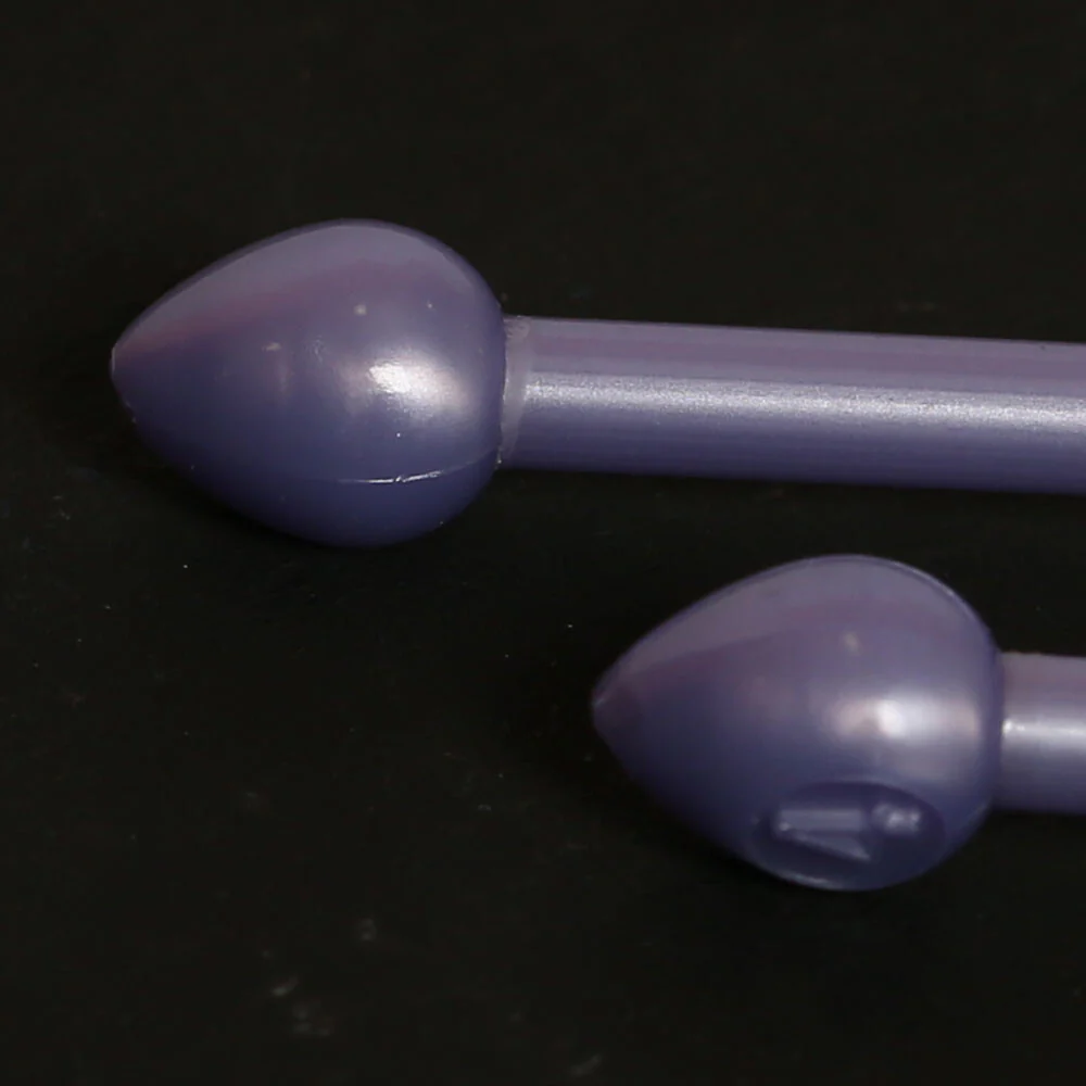 Pony Pearl 4 mm 35 cm Plastic Knitting Needle, Lilac - 33628 - Image 4