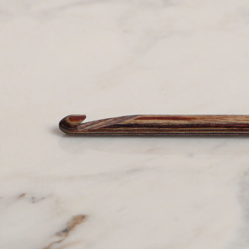 Pony Perfect 4.5 mm 15 cm Wooden Crochet Hook - 46010 - Image 3