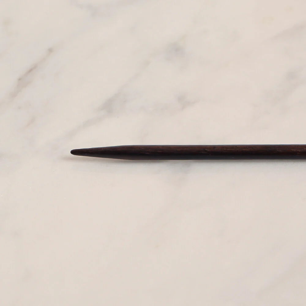 Pony Rosewood 3 mm 35 cm Rosewood Knitting Needles, 33805 - Image 4